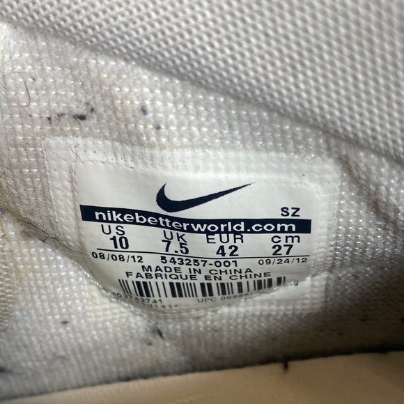 Nike Dunk Sky High Hidden Wedge Women's Size 10 Sneakers Canyon Gray - Picture 6 of 7